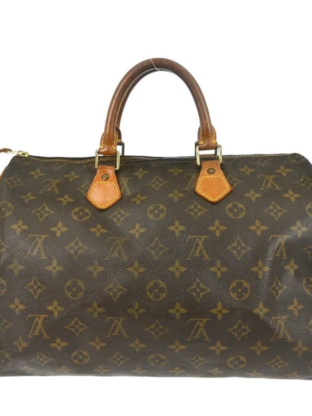LOUIS VUITTON SPEEDY 35 HANDBAG PURSE MONOGRAM M41524 MB0022 YQ08782
